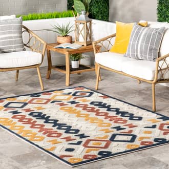 Josilyn Indoor/Outdoor Geometric Rug secondary image