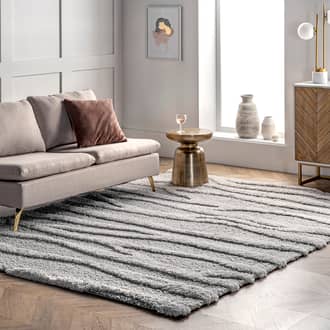 Sienna Zebra High-Low Rug secondary image