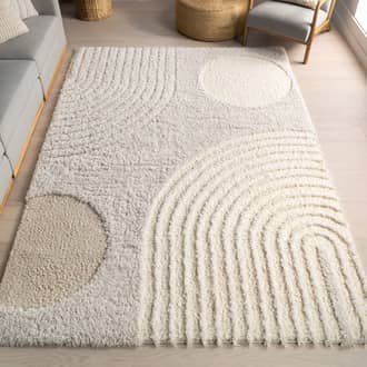 4' x 6' Maren Hazy Swirls Rug secondary image