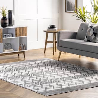 Heidi Chevron Geometric Rug secondary image