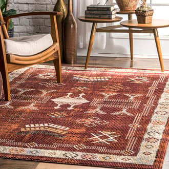 Bordered Symbolism Rug secondary image