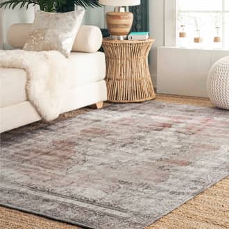 Nebular Medallion Flatweave Rug secondary image