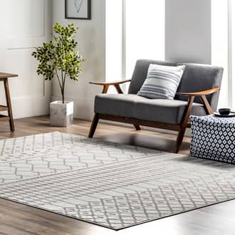 Angel Modern Trellis Rug secondary image