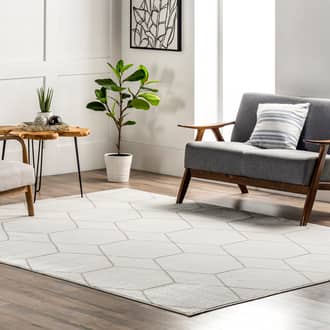 Jacqueline Honeycomb Trellis Rug secondary image