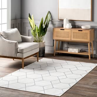 Jacqueline Honeycomb Trellis Rug secondary image