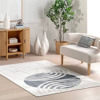4' x 6' Pearl Contemporary Mars Rug secondary image