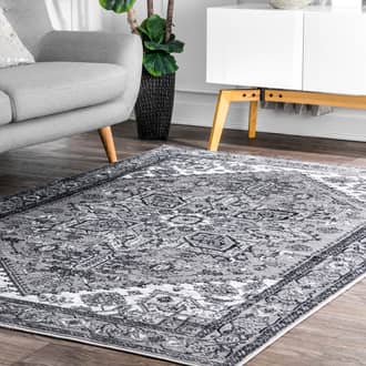 6' 7" x 9' Snowflake Medallion Rug secondary image