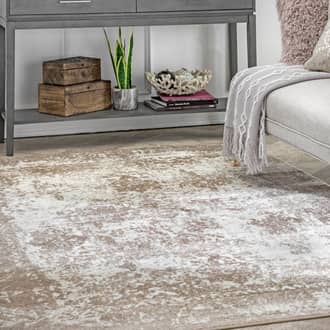 Wispy Floral Medallion Rug secondary image