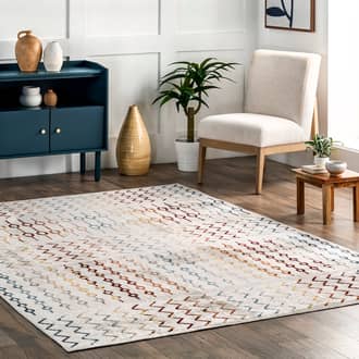 Sylvia Washable Linear Rug secondary image