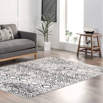 Halsey Banded Washable Rug secondary image