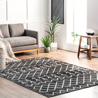 3' 3" x 5' Alaina Washable Fence Rug secondary image