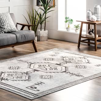 Pattie Graphic Washable Rug secondary image