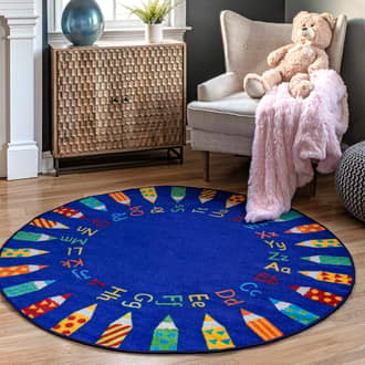 Rainbow Alphabet Rug secondary image