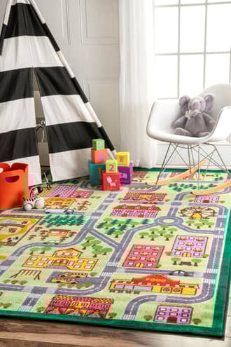 City Neighborhood Rug secondary image