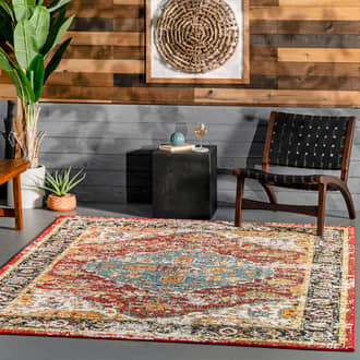 Olden Medallion Indoor/Outdoor Rug secondary image