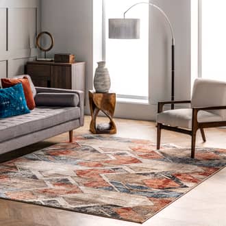 6' 7" x 9' Cubist Stripes Rug secondary image