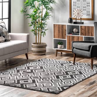 Diamond Lattice Rug secondary image