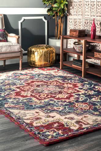 Royal Floral Medallion Rug secondary image