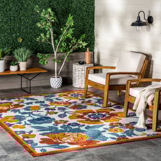 April Floral Garden Indoor/Outdoor Rug secondary image