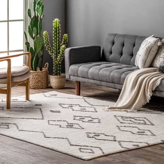 Eloise Wool Moroccan Washable Rug secondary image
