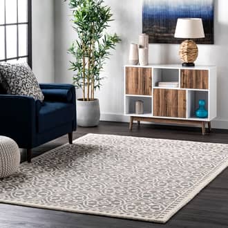 Rosette Trellis Rug secondary image