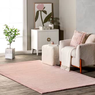 Raya Wool Monochromatic Rug secondary image