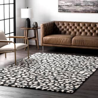 Josephine Wool Leopard Rug secondary image