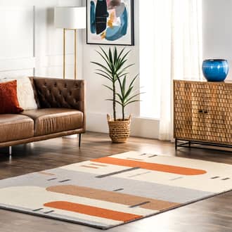 Alani Wool Modern Abstract Rug secondary image