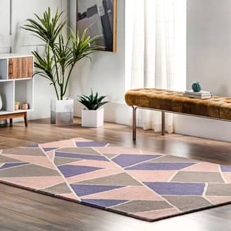 5' x 8' Piper Abstract Collage Rug secondary image