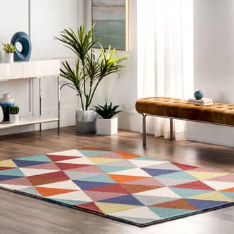 Genevieve Wool Kaleidoscope Rug secondary image