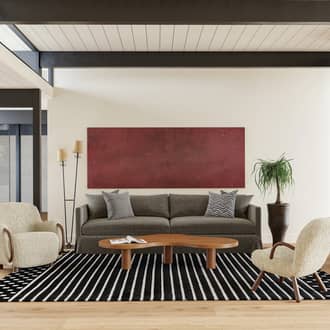 2' x 6' Mandia Striped Rug secondary image