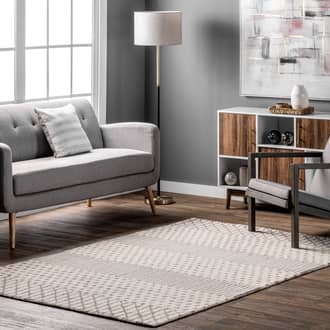 Samantha Wool Lattice Rug secondary image
