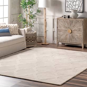Raised Trellis Rug secondary image