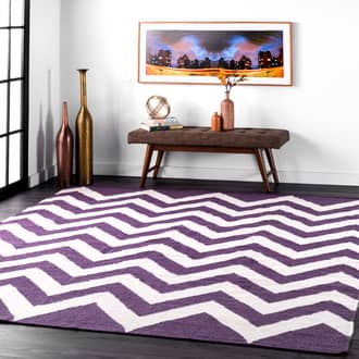 Chevron Flatwoven Rug secondary image