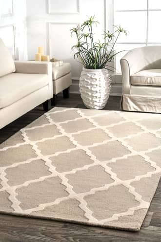 Moroccan Trellis Rug secondary image