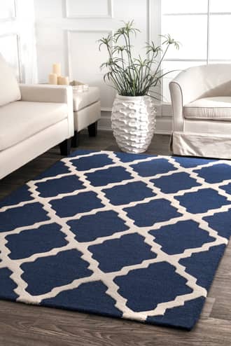 Moroccan Trellis Rug secondary image