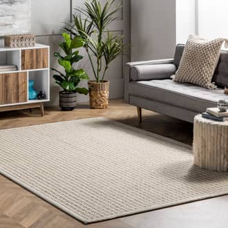 Paris Pinstriped Sisal Rug secondary image