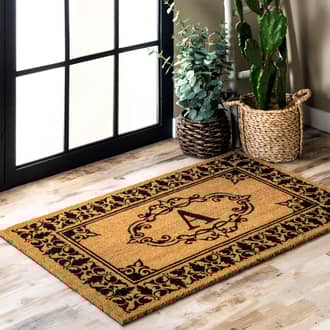 Monogrammed Outdoor Welcome Door Mat secondary image