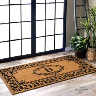 Monogrammed Outdoor Welcome Door Mat secondary image