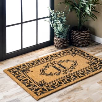 Monogrammed Outdoor Welcome Door Mat secondary image