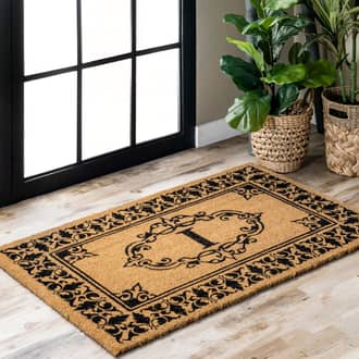 Monogrammed Outdoor Welcome Door Mat secondary image