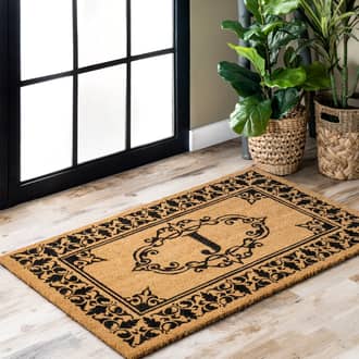 Monogrammed Outdoor Welcome Door Mat secondary image