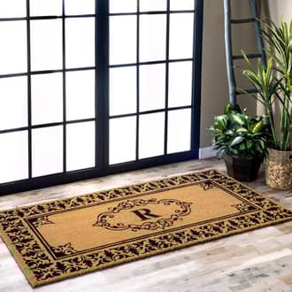 Monogrammed Outdoor Welcome Door Mat secondary image