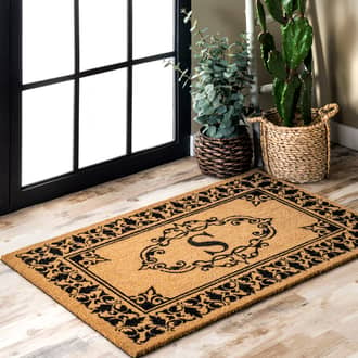 Monogrammed Outdoor Welcome Door Mat secondary image