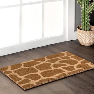 Giraffe Spotted Coir Doormat secondary image