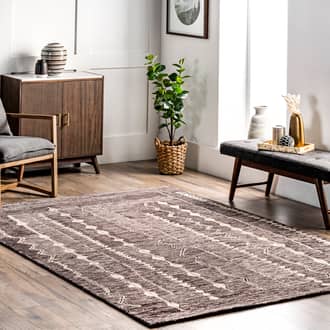 9' x 12' Emmalyn Handwoven Linear Rug secondary image