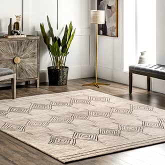 Kinslee Wool-Blend Tiled Rug secondary image
