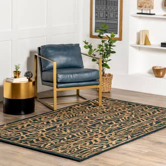 Zizi Vines and Stripes Rug secondary image