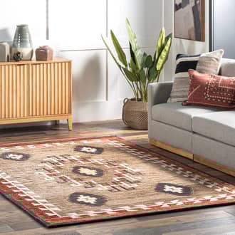 Veena Geometric Southwestern Rug secondary image