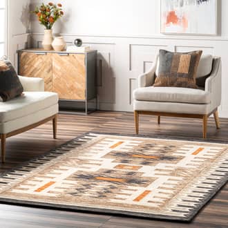 Jen Irregular Geometric Rug secondary image